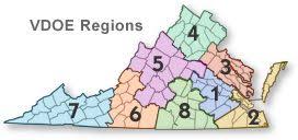 Vdoe Virginia Public Schools School Division Menu By Region Public School School List School Info