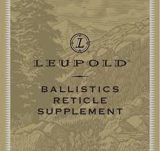 Leupold Hunting Equipment Hunting Equipment User Manual