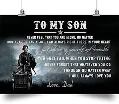 Top picks related reviews newsletter. Samurai Poster To My Son Your Way Back Home Love Dad Best Gift For Son From Dad Home Decor Home Decor Posters Prints