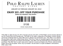 Pinned January 23rd Extra 20 Off At Polo Ralph Lauren Factory Locations Coupon Via The Coupons A Ralph Lauren Factory Store Factory Store Printable Coupons