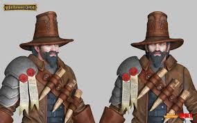 Русский перевод мода dx witch hunter armor le. Artstation Warhammer Quest Witch Hunter Colour Sculpt Rob Corcoran