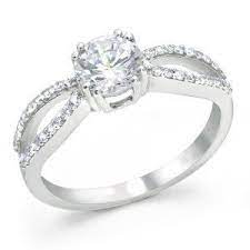Pin By Estefania Betancourt On For My Future Wedding Engagement Rings Under 100 Engagement Rings Affordable Sterling Silver Engagement Rings