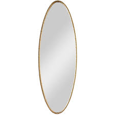 Thickness makes this mirror durable and long lasting. Uttermost 09402 Hadea 69 Tall Contemporary Slim Oval Beaded Frame Full Length Wall Mirror Gold Home Decor Mirrors Full Length Mirror From Build Com Inc Accuweather Shop