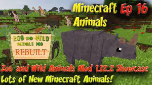 In addition to animals, this mod also adds different new blocks, items, new plants and weapons that you can use to facilitate your coexistence in this new world full of various animals. Zoo Wild Animals Mod Updated 1 12 2 Showcase Minecraft Animals Ep16 Youtube