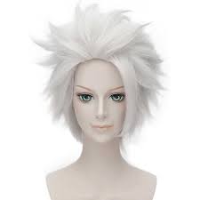 CHALKSEA Peluca Cosplay Anime, Peluca Ursula, Silver White Short Peluca  Cosplay, con Red De Peluca Gratis, Halloween Hair,para Cosplay De Fiesta  ​Diari, Regalos De Anime, Accesorios Decorativos : Amazon.es: Juguetes y  juegos