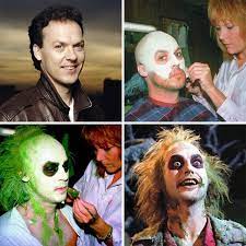 Would like director tim burton and actress winona. Michael Keaton Beetlejuice Beetlejuice Movie Movie Makeup Special Effects Makeup Artist