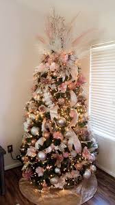 Christmas Isn T A Season It S A Feeling Have An Ornamagic Christmas Https Orna Floral Christmas Tree Rose Gold Christmas Tree Gold Christmas Decorations