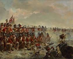 Image of Battle of Waterloo French infantry square