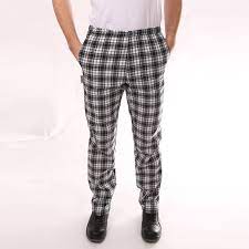 Un choix unique de pantalon carreaux noir et blanc disponible dans notre magasin. Pantalon De Cuisine Gros Carreaux