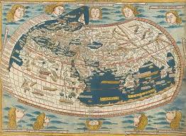 Map Of The World Drawn By Claudius Ptolemaeus A Roman Geographer In Second Cantury A D Map Ancient Maps Infographic Map