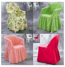 Plastic Chair Covers Kwik Sew 3132 From Kwik Sew Patterns Is A Crafts Chair Covers Sewing Pat Plastic Chair Covers Patio Chair Covers Patio Furniture Chairs