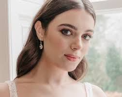 Star and moon earrings, Celestial earrings for bride, Gold bridal earrings,  Star crystal accessories, Unique moon earrings, Astrology gift