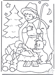 Kind In Der Krippe Ausmalbilder Weihnachten