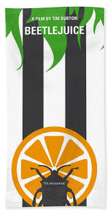 Us (designed by carl ramsey). No531 My Beetlejuice Minimal Movie Poster Beach Towel For Sale By Chungkong Art