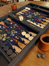 For example, if you roll a five and a one, you must move a checker five points forward, and a second checker one point forward. Pin By Elizabeth Dixon On Backgammon Boards And Chips Backgammon Backgammon Board Table Games