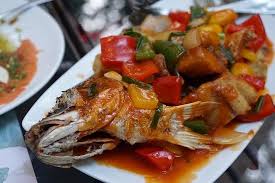 You can basically use any kind of white fish for this recipe such as tilapia, halibut, bass, cod, etc. Deep Fried Fish With Sweet And Sour Sauce Picture Of Tummy Yummy Bangkok Tripadvisor
