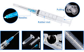 Amazon.com: 5ML Disposable syringe with Needle, Individually ...
