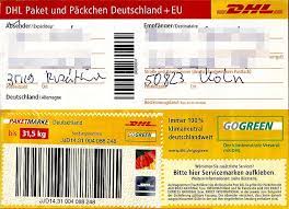 Es gibt beim päckchen international die einteilung zwischen den zonen eu und welt. File Paketaufkleber Dhl Paket Mit Paketmarke Bis 31 5 Kg 2016 Jpg Wikimedia Commons