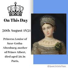 Her majesty queen elizabeth ii is the united kingdom's longest reigning monarch, having ascended the throne in 1952 at age 25. ð™Šð™£ ð™©ð™ð™žð™¨ ð™™ð™–ð™® The 30th Of August 1831 Princess Louise Of Saxe Gotha Altenburg Mother Of Prince Albert Died Princess Louise Daily Queen Prince Albert