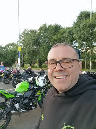 Hi, I'm Anthony, riding a Kawasaki Ninja 650 in KRT colours. A member of  True North from early on, have only been riding just over 2yrs, so it's  never too late to