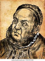 John Frederick Called Magnanimous Elector Saxony Stock Illustration  1961391382