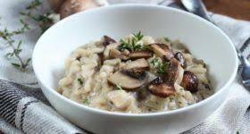 Reussissez Le Risotto Champignons A La Ricotta Grace Aux Astuces De Grand Mere Risotto Champignons Recette Risotto Risotto