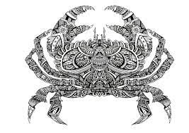 Bleeken Crabe Dessin Tatouage De Crabe Tatouage Vierge