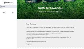 Is a lawn care corporation headquartered at 11 seventh street, pelham, ny 10803 in a 100 square foot office. Free Lawn Care Quote Template Better Proposals