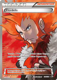 The table is sortable by clicking a column header. Trainer Im Rampenlicht Flordelis Pokemon De