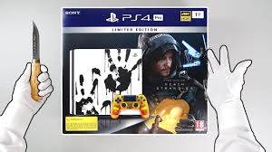 игровая консоль Playstation 4 1tb Days Of Play Limited Edition Ps4 Pro Death Stranding Console Unboxing Playstation 4 Limited Edition Gameplay Youtube