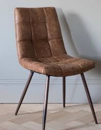 Dixie Brown Leather Chair Brown Leather Chairs Leather Chair Dining Chairs