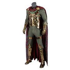Adult Men Spider Far From Home Mysterio Quentin Beck Cosplay Costume Outfit  Halloween Party Full Props Suit - AliExpress