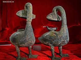 Archaeologists Discover 2,000-Year-Old Smoke Absorbing Lamps in Chinese Tomb  | Ancient Origins