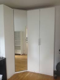 Wohndesign Eckkleiderschrank Weiß Ikea Bilderrahmen Bett