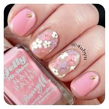 50 Flower Nail Designs For Spring Stayglam Pink Flower Nails Flower Nails Flower Nail Designs