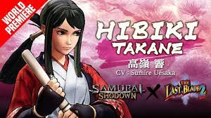 HIBIKI TAKANE｜SAMURAI SHODOWN –DLC Character (Europe) - YouTube