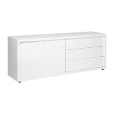 Genna Buffet Bas 2 Portes Blanc Laque Habitat Soldes Buffet Habitat Buffet Bas Meuble Rangement Buffet Bas Blanc