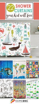 Curtains can be a source to introduce style to a bathroom. 22 Best Kid S Shower Curtain Ideas For 2021