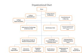 College Of Science About College Organizational Chart