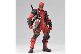 Revoltech Marvel Comics Figure Complex Amazing Yamaguchi No.025 Deadpool  ver.2.0 Kaiyodo - MyKombini