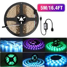 Bluetooth Music Strip Lights Waterproof Strip Lights Sync To Music Smd 5050 Multiple Led Chips Rgb Lights Smart Phone App Controled Color Changing Light Strips Walmart Com Walmart Com