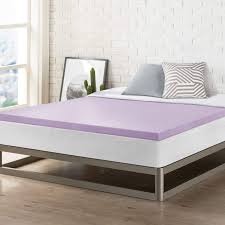 The bed rug is porous and allows air circulation between the bottom of a mattress and a platform bed's surface. Amazon Com Best Price Mattress 2 Inch Ventilated Memory Foam Mattress Topper Soothing Lavender Infusion Certipur Us Certified Twin Everything Else