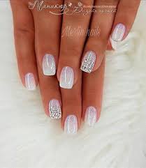 These split colour, tonal nails: 58 Popular Nail Design How To Pick Your Perfect One Popular Nail Designs Bride Nails Wedding Nail Art Design