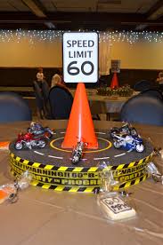 Motorcycle Party Centerpiece Motorcycle Party Motorcycle Birthday Parties Cars Theme Birthday Party