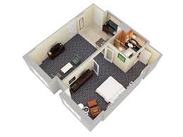 1000 square feet with bright and sunny living room and 10' ceilings. Hilton Orlando Hotel Suites