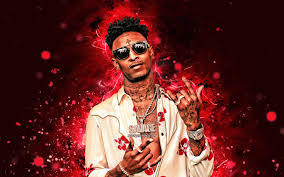 Born in london, he moved to atlanta, georgia when he was 7 years old. Download Imagens 21 Savage 4k O Rapper Americano Estrelas Da Musica Fa De Arte Shayaa Bin Abraao Joseph Celebridade Americana Vermelho Luzes De Neon Criativo 21 Savage 4k Monitor Com Uma Resolucao 3840x2400