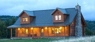 Outdoor Lighting For The Log Home Real Log Homes
