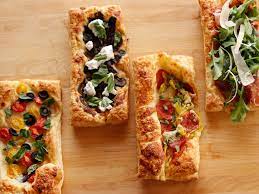 Puff Pastry Pizza Recipe Puff Pastry Pizza Food Network Recipes Food