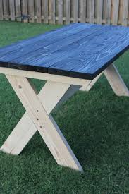 How To Build A Farmhouse Picnic Table Farmhouse Picnic Table Build A Picnic Table Diy Picnic Table