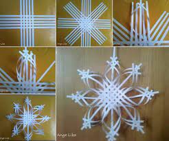 Paper Snowflake Ornament Instructions Diy Christmas Snowflakes Paper Snowflakes Diy Paper Crafts Diy